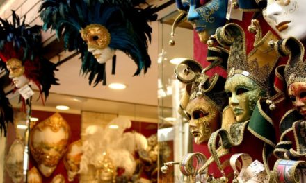 How typical Venetian masks come into the world