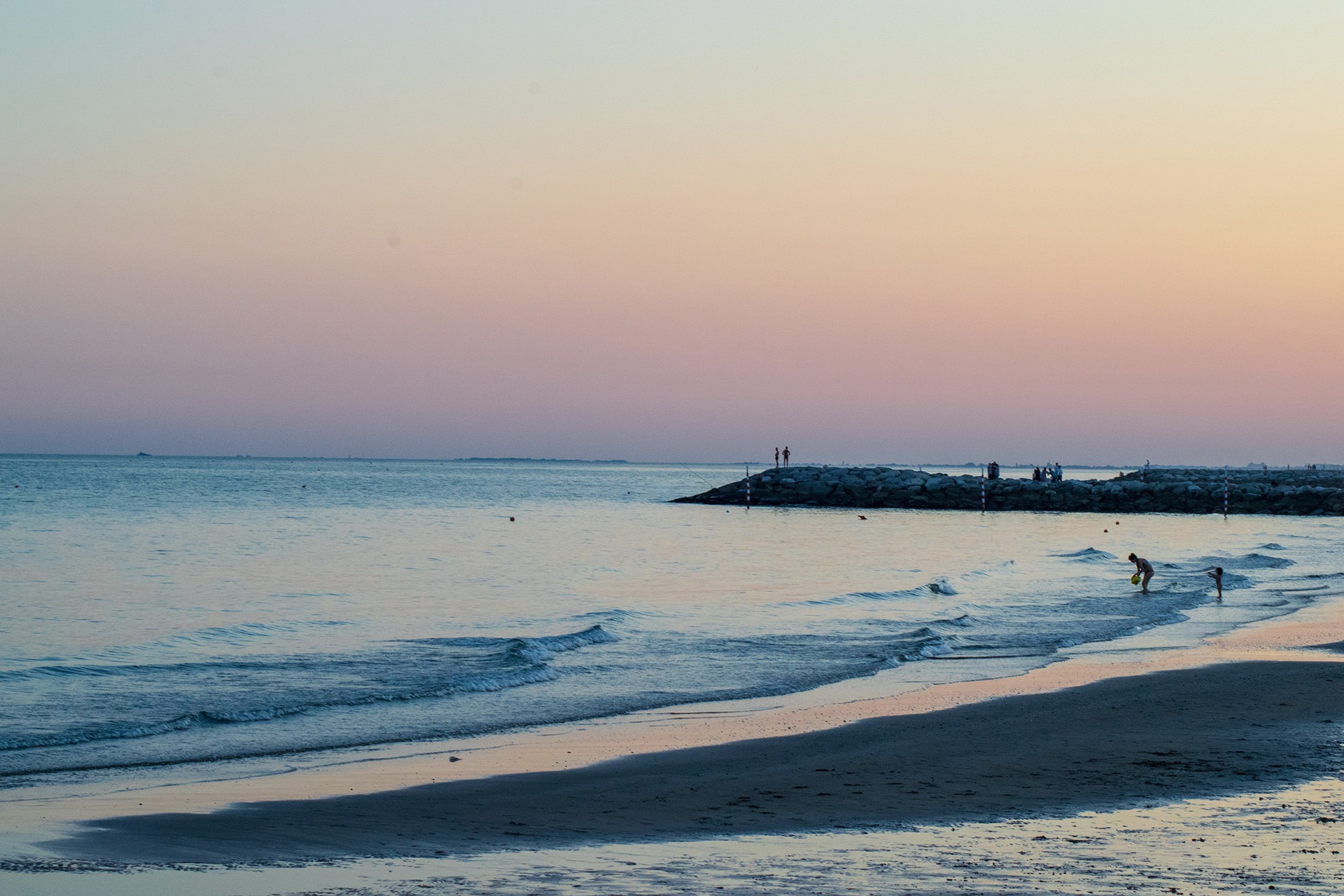 cavallino spiaggia - tramonto