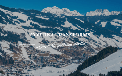 Cortina in winter transforms between sport and adventure