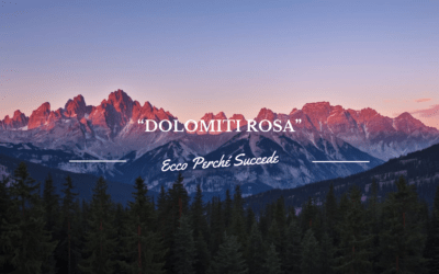 Perché le Dolomiti diventano Rosa al Tramonto? Il Fenomeno dell’Enrosadira a Cortina